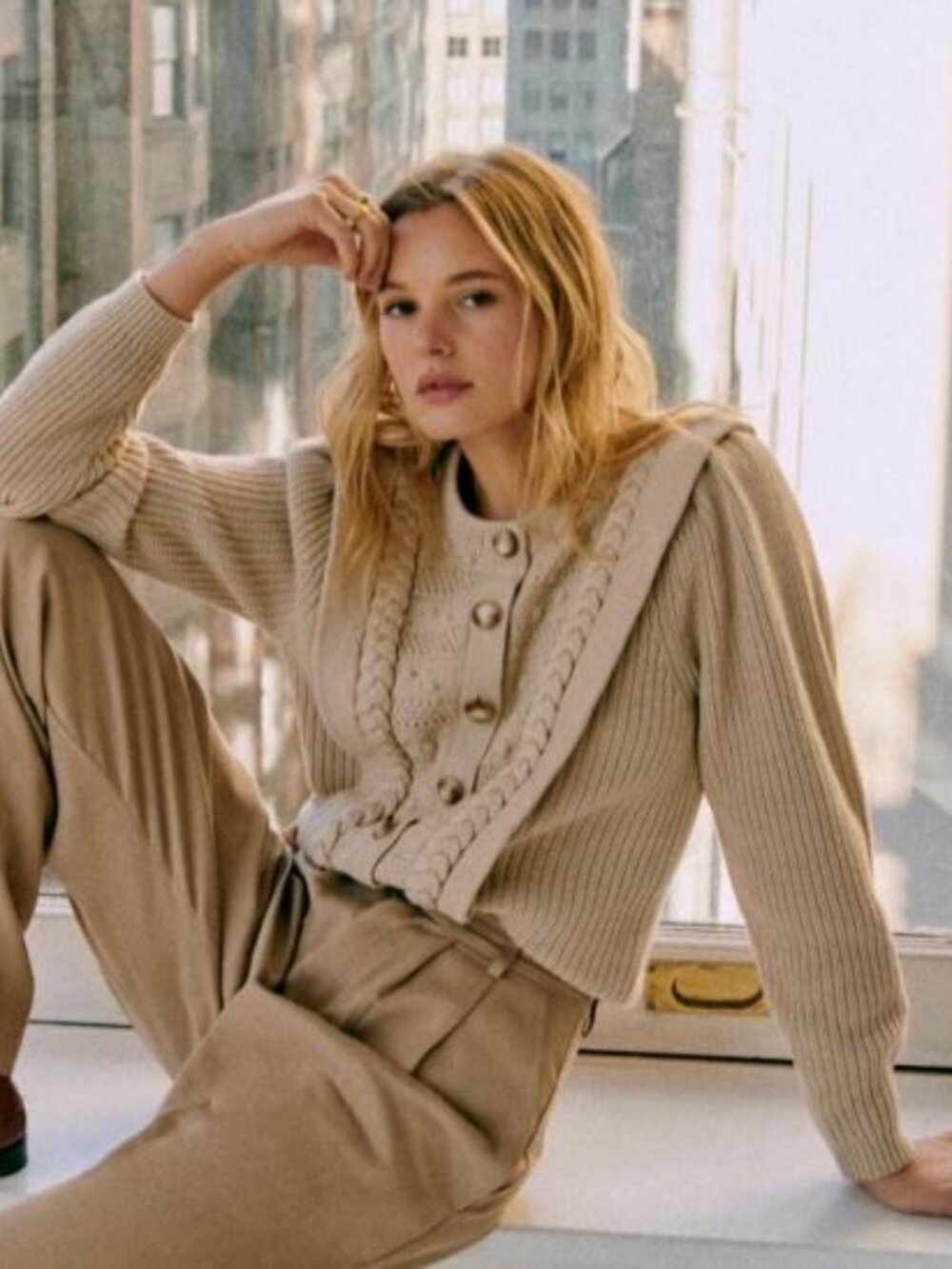 Sezane Rebecca Cardigan